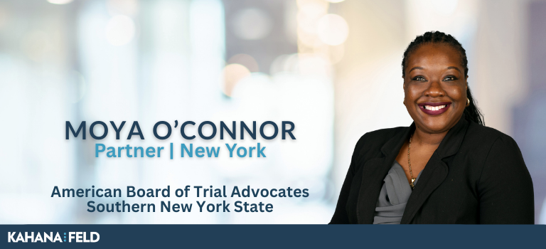 Partner Moya O’Connor Elected to the American Board of Trial Advocates