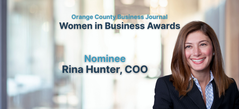 Kahana Feld’s COO Rina Hunter Nominated for the OCBJ Women in Business Awards
